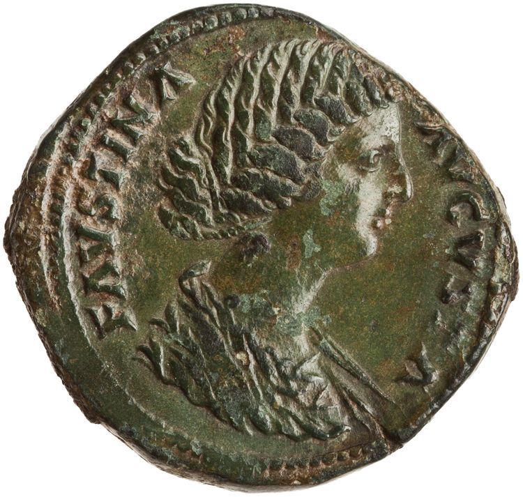 RIC III Marcus Aurelius 1686, obverse, American Numismatic Society (ans)