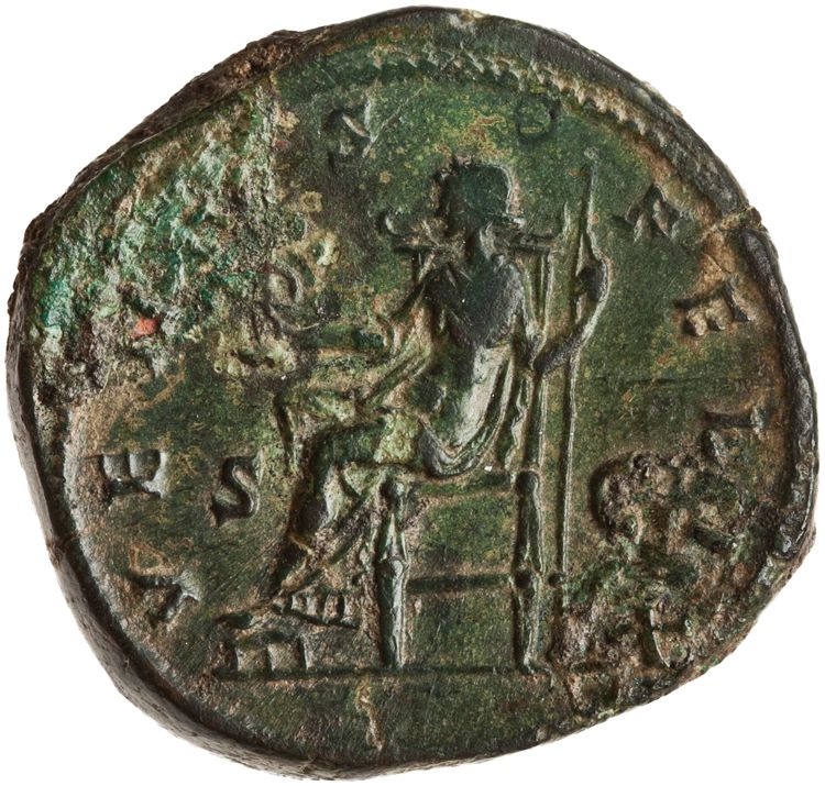 RIC III Marcus Aurelius 1686, reverse, American Numismatic Society (ans)
