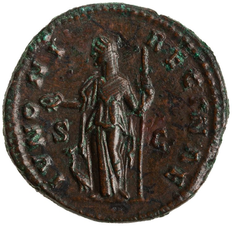 RIC III Marcus Aurelius 1652, реверс, American Numismatic Society (ans)