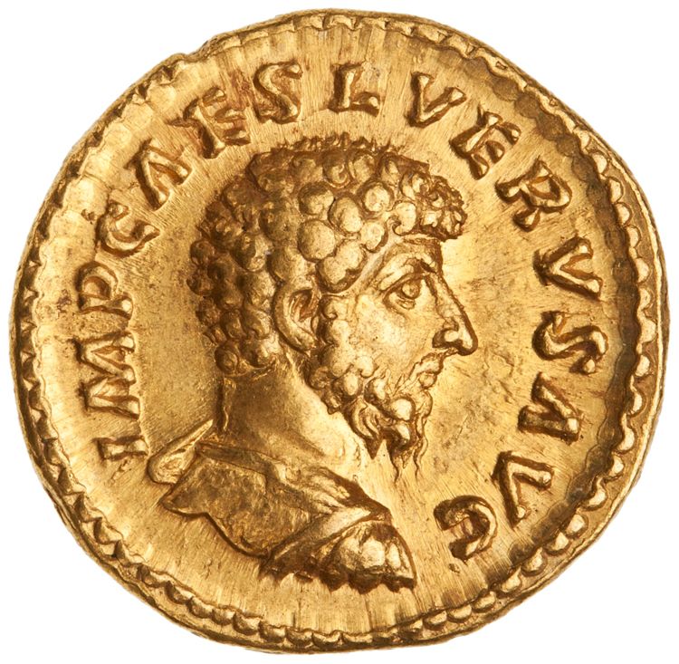 аверс RIC III Marcus Aurelius 494