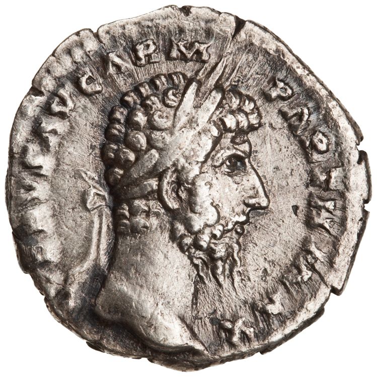 RIC III Marcus Aurelius 555, аверс, American Numismatic Society (ans)