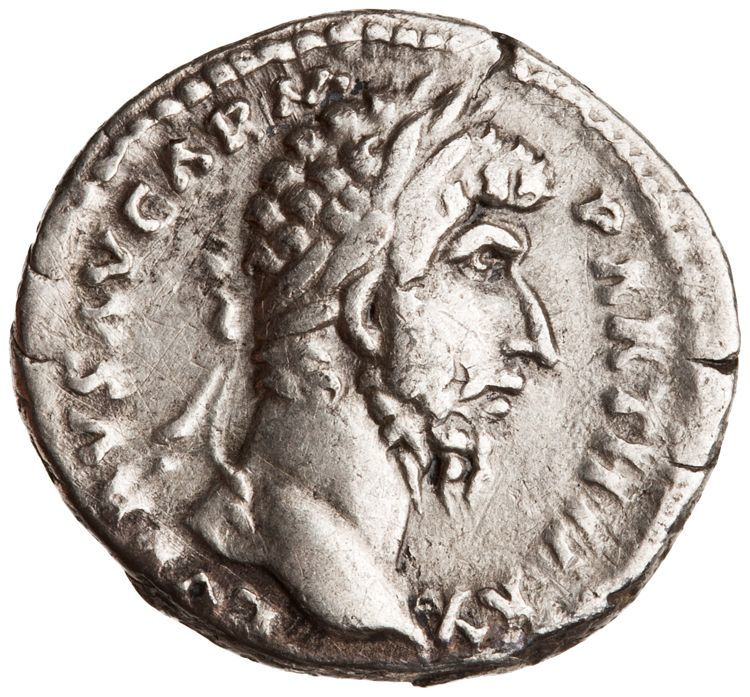 RIC III Marcus Aurelius 574, аверс, American Numismatic Society (ans)