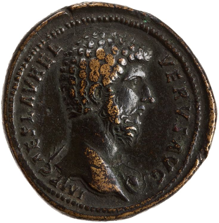 RIC III Marcus Aurelius 1283, аверс, American Numismatic Society (ans)