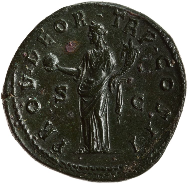 реверс RIC III Marcus Aurelius 1305