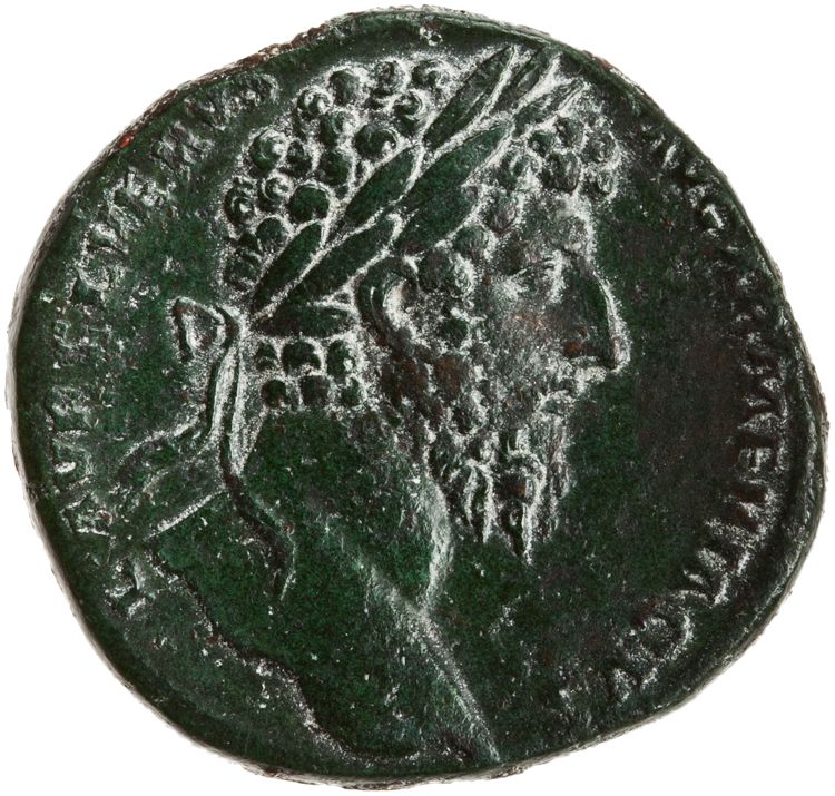 аверс RIC III Marcus Aurelius 1384