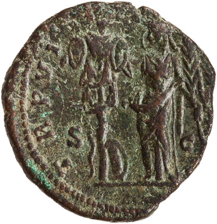 RIC III Marcus Aurelius 1448, реверс, American Numismatic Society (ans)