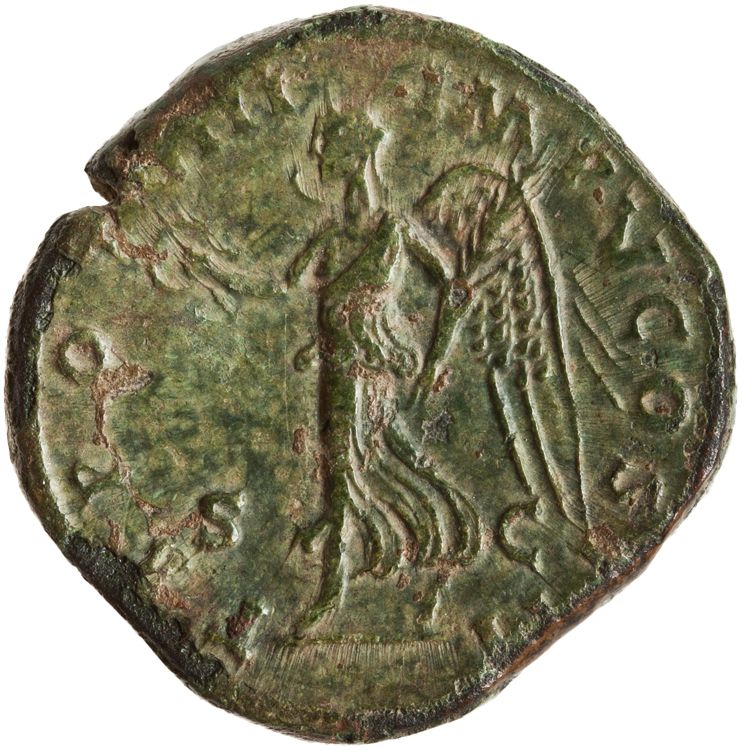 RIC III Marcus Aurelius 1478, реверс, American Numismatic Society (ans)