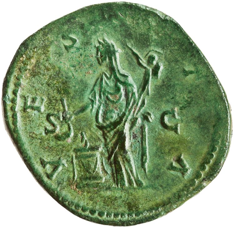RIC III Marcus Aurelius 1779, реверс, American Numismatic Society (ans)