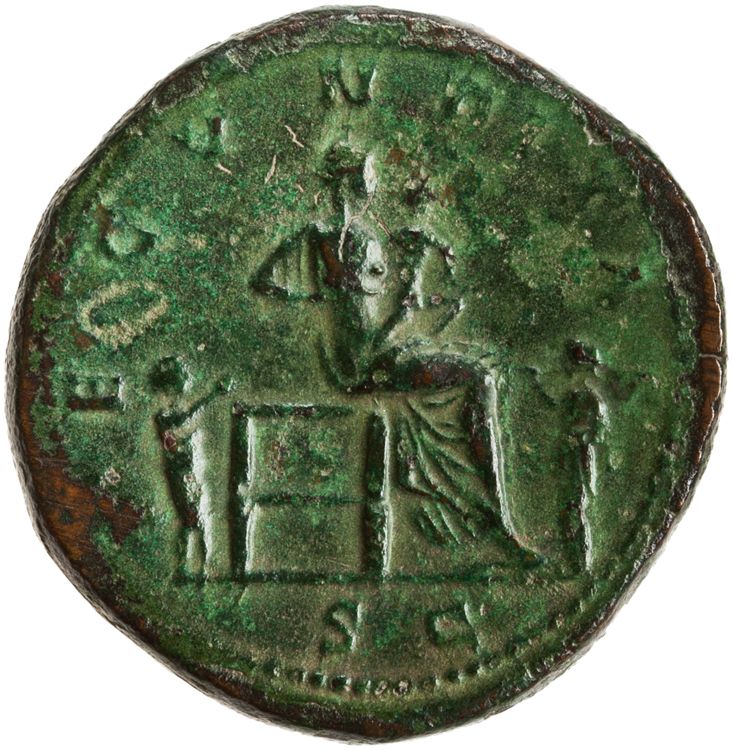 RIC III Marcus Aurelius 1738, реверс, American Numismatic Society (ans)