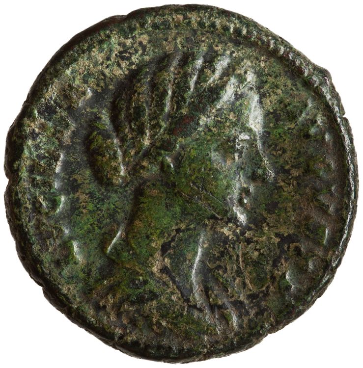 RIC III Marcus Aurelius 1741, obverse, American Numismatic Society (ans)