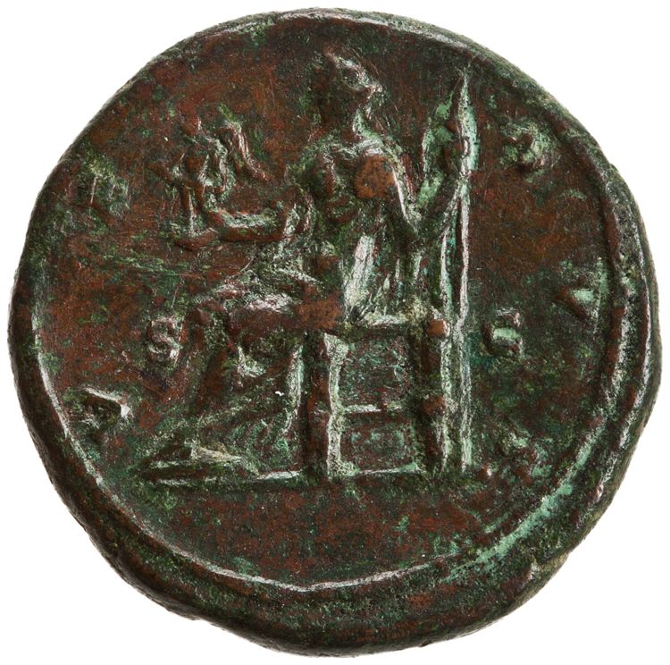 RIC III Marcus Aurelius 1777, реверс, American Numismatic Society (ans)
