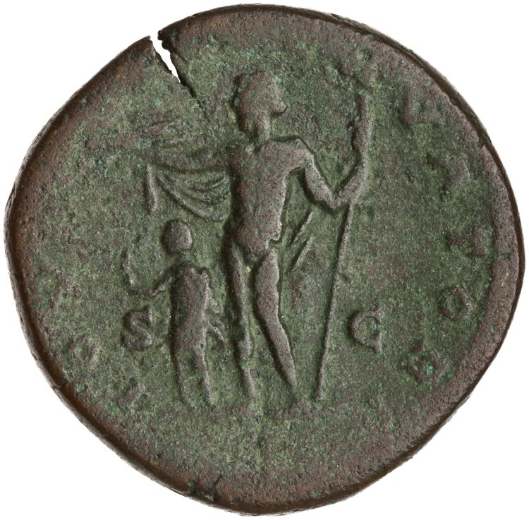 RIC III Marcus Aurelius 1524, реверс, American Numismatic Society (ans)