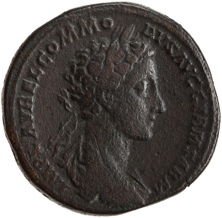 аверс RIC III Marcus Aurelius 1569