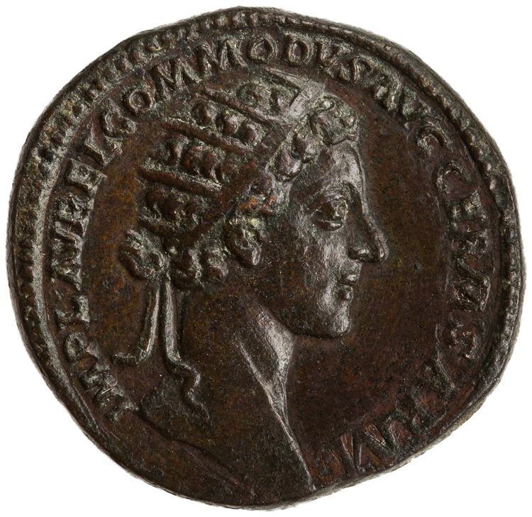 аверс RIC III Marcus Aurelius 1568A