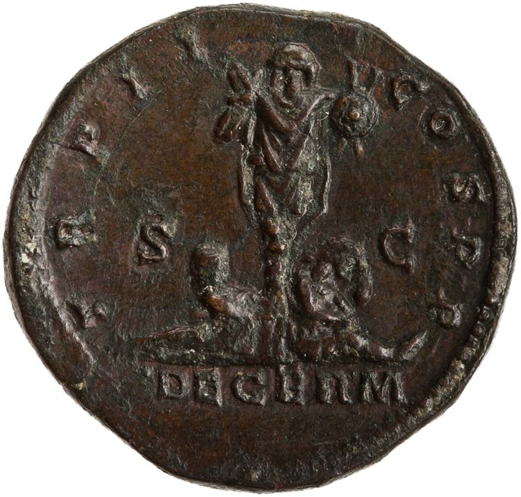 реверс RIC III Marcus Aurelius 1568A