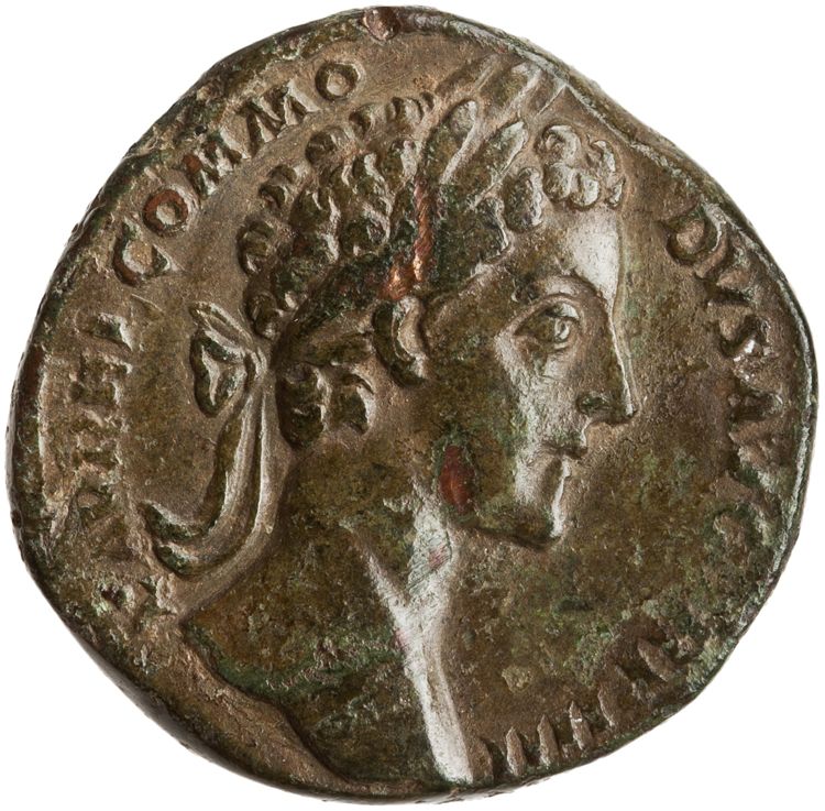 аверс RIC III Marcus Aurelius 1607