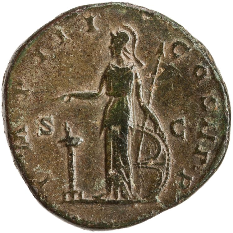 реверс RIC III Marcus Aurelius 1607