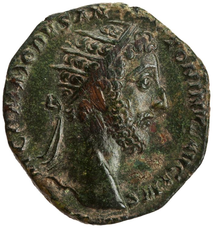 obverse RIC III Commodus 386