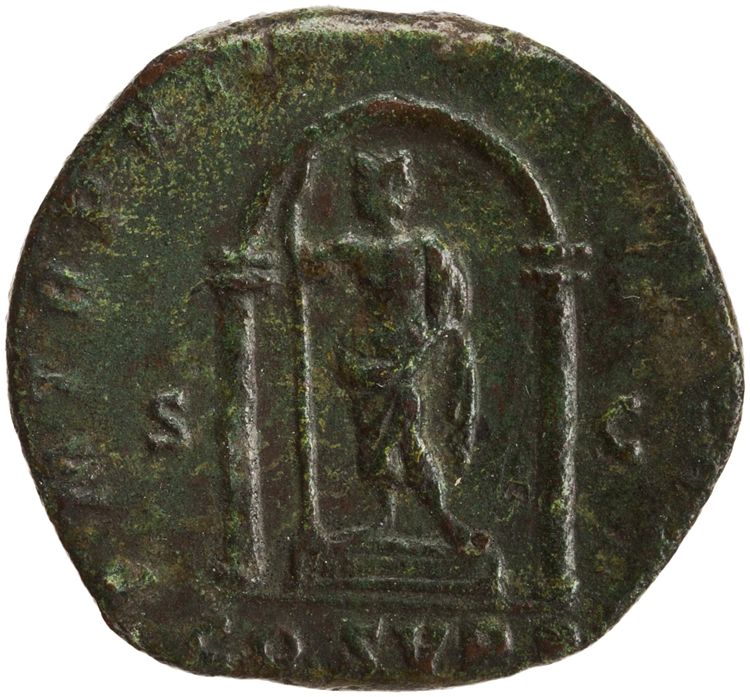 RIC III Commodus 460, reverse, American Numismatic Society (ans)