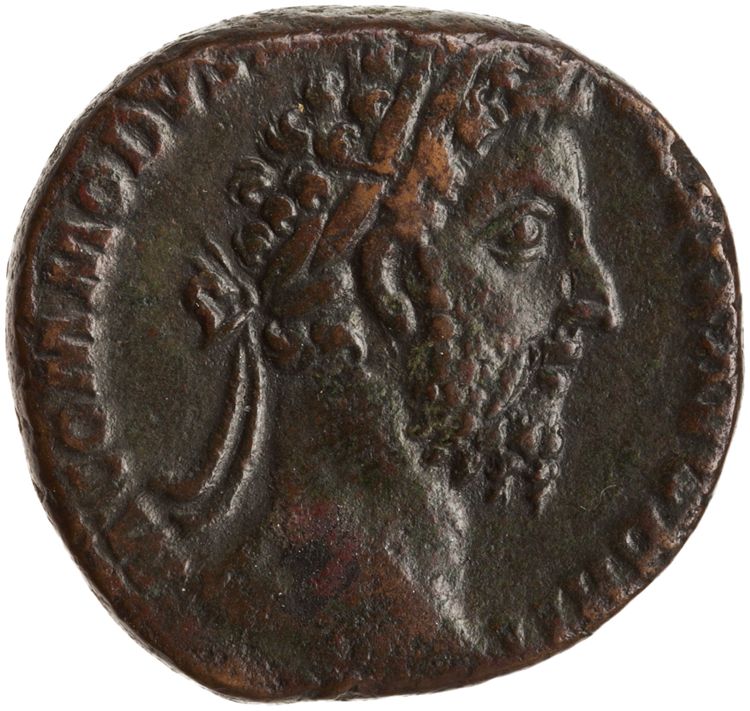 RIC III Commodus 463, аверс, American Numismatic Society (ans)
