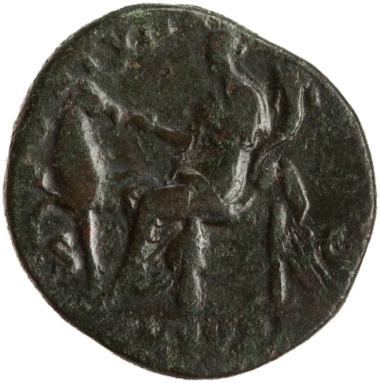 RIC III Commodus 547, reverse, American Numismatic Society (ans)