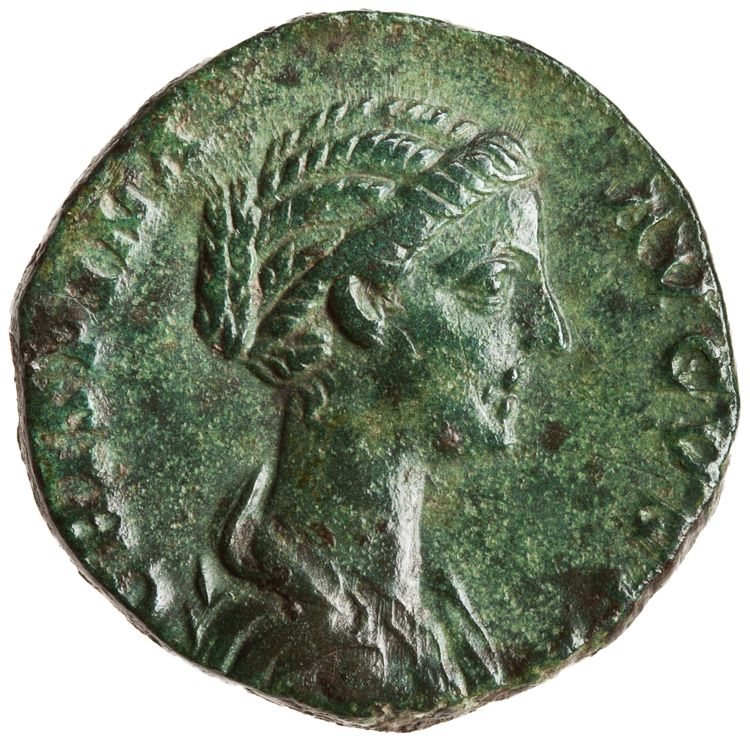 RIC III Commodus 680 (as), аверс, American Numismatic Society (ans)