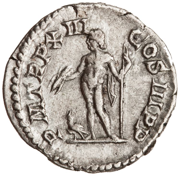 RIC IV Septimius Severus 196 (denarius), реверс, American Numismatic Society (ans)