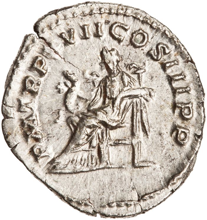 RIC IV Septimius Severus 230, reverse, American Numismatic Society (ans)