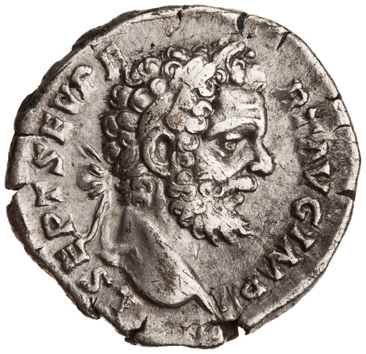 RIC IV Septimius Severus 27A, аверс, American Numismatic Society (ans)