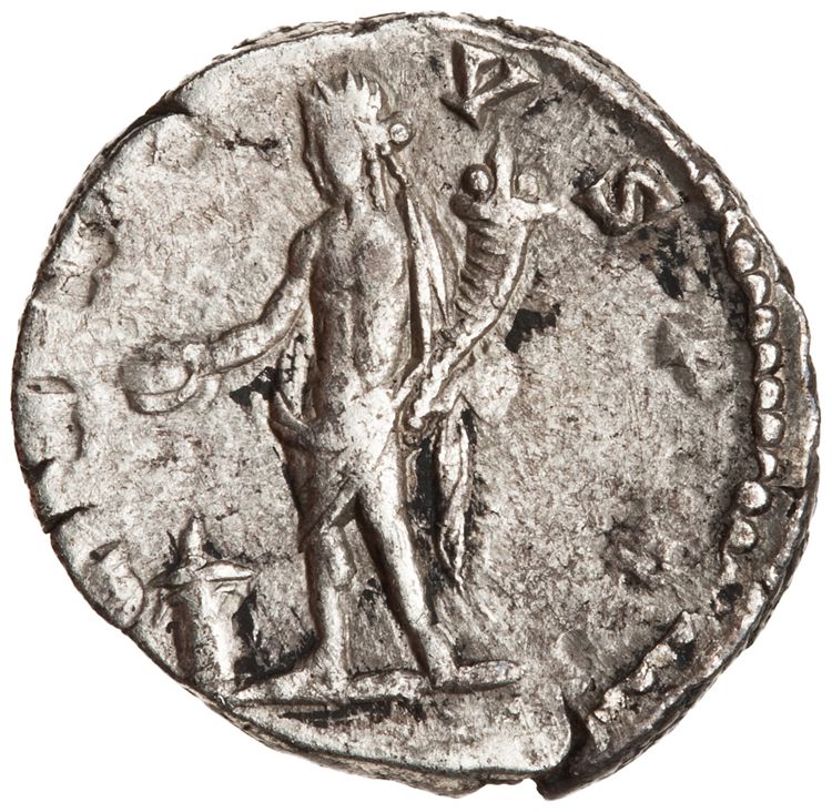 RIC IV Septimius Severus 43, reverse, American Numismatic Society (ans)