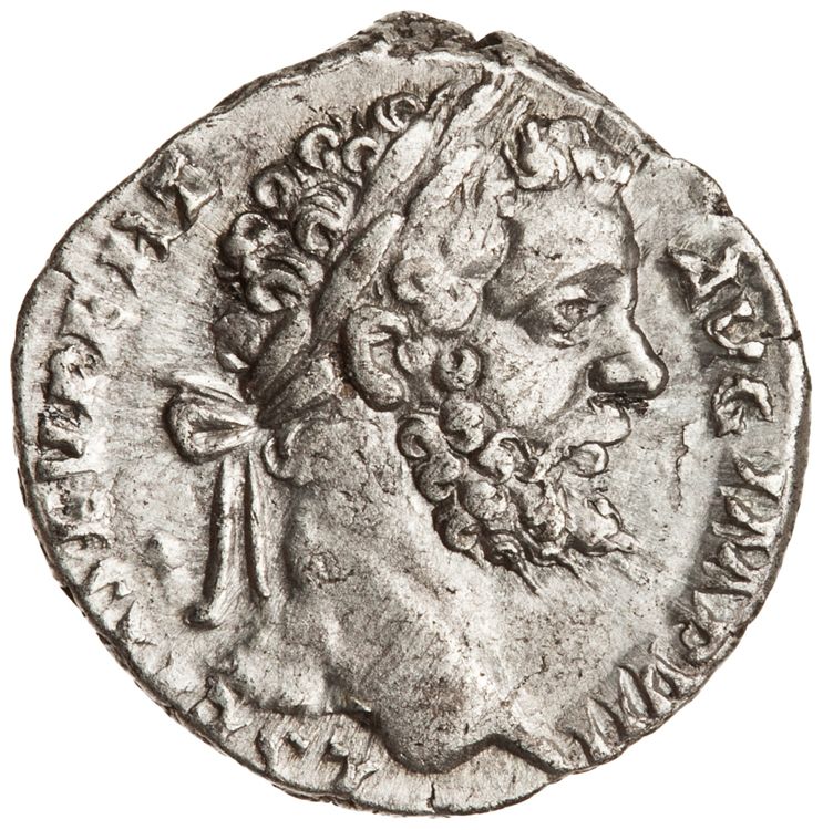 RIC IV Septimius Severus 68, аверс, American Numismatic Society (ans)