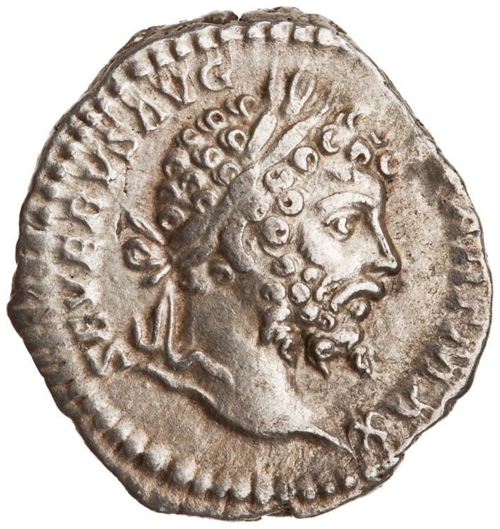RIC IV Septimius Severus 163, аверс, American Numismatic Society (ans)