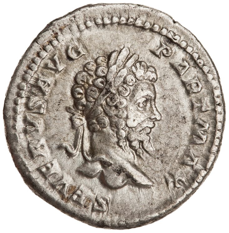 RIC IV Septimius Severus 170, аверс, American Numismatic Society (ans)