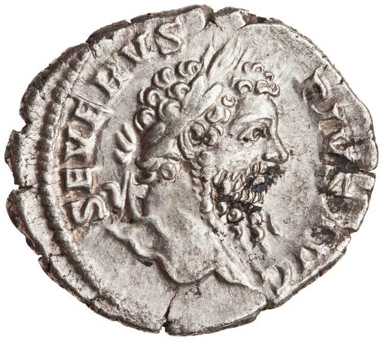 RIC IV Septimius Severus 253, аверс, American Numismatic Society (ans)