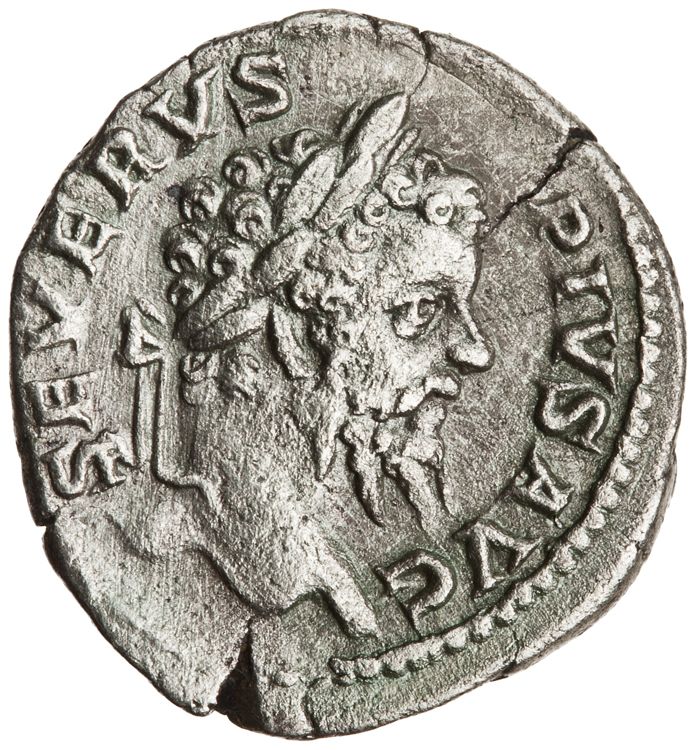 RIC IV Septimius Severus 254, аверс, American Numismatic Society (ans)