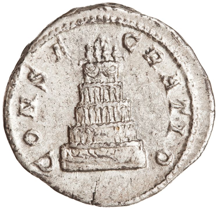 реверс RIC IV Caracalla 191F (denarius)