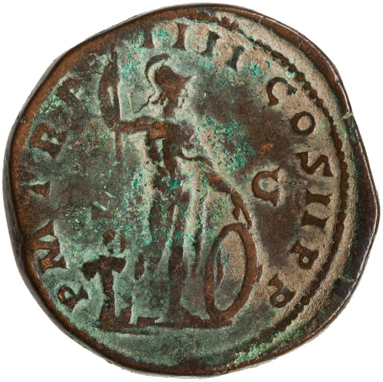 RIC IV Septimius Severus 708, реверс, American Numismatic Society (ans)