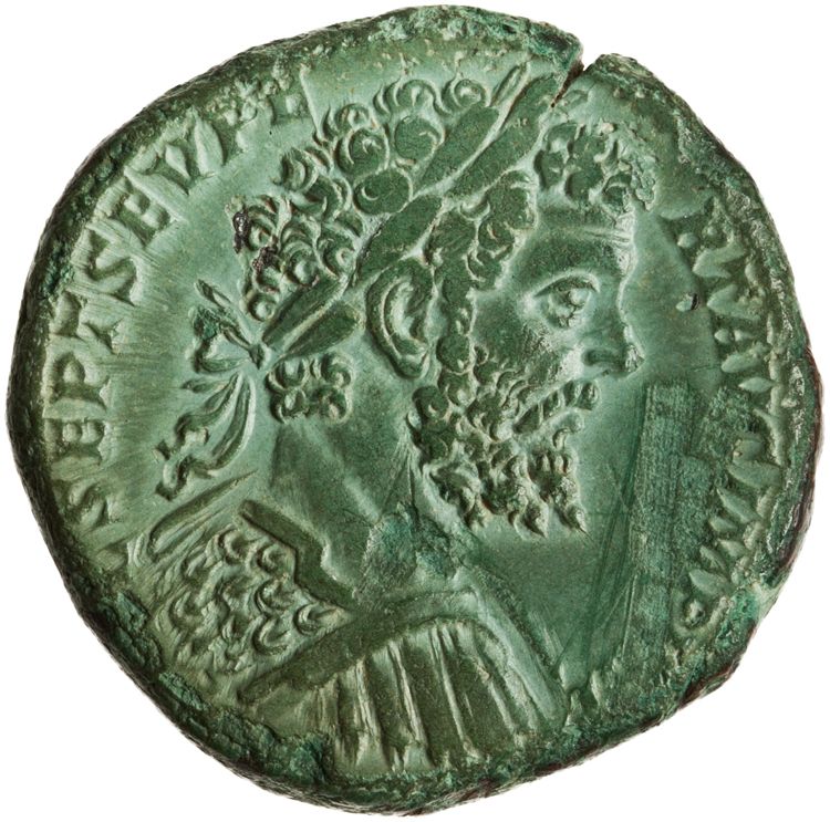 RIC IV Septimius Severus 725, аверс, American Numismatic Society (ans)