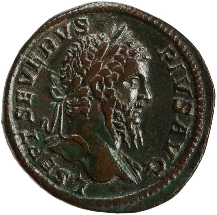 RIC IV Septimius Severus 794A, obverse, American Numismatic Society (ans)