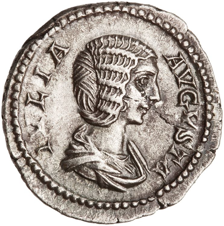 RIC IV Septimius Severus 575 (denarius), аверс, American Numismatic Society (ans)