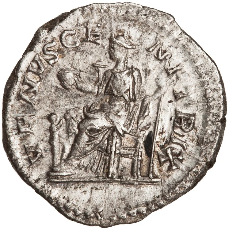 RIC IV Caracalla 389B (denarius), реверс, American Numismatic Society (ans)