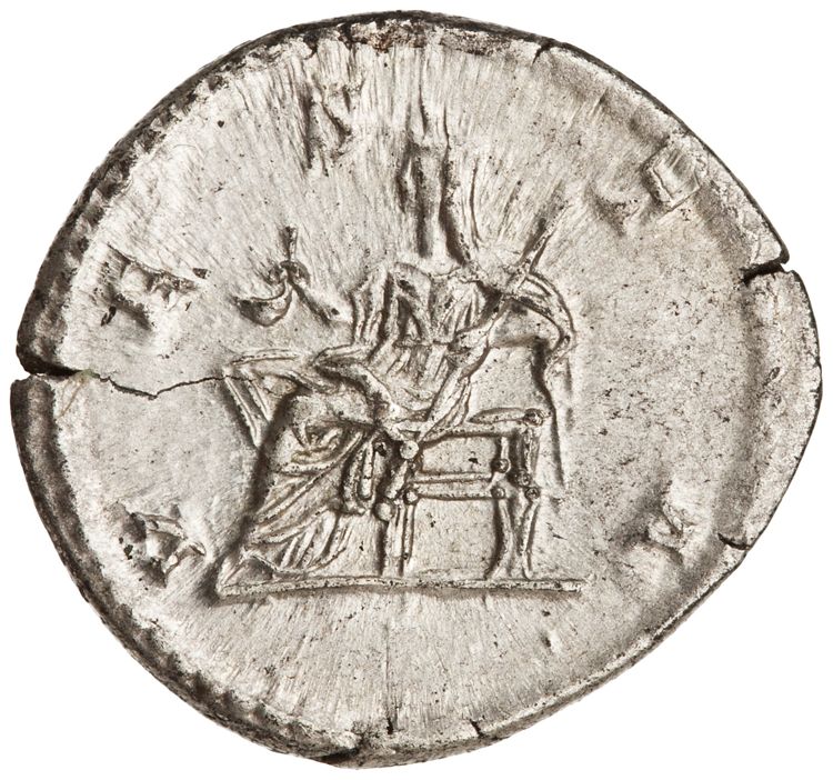 RIC IV Caracalla 391, reverse, American Numismatic Society (ans)