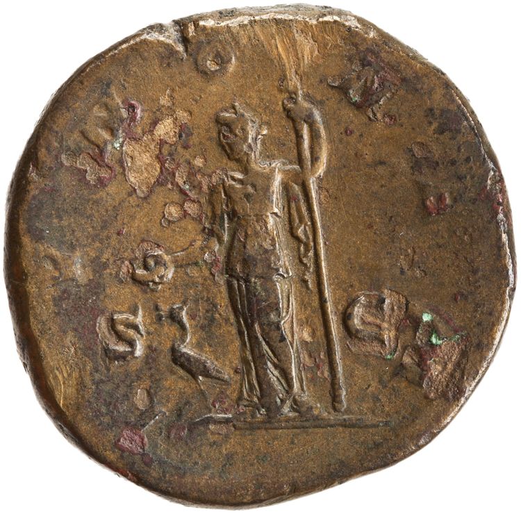 RIC IV Caracalla 585a, реверс, American Numismatic Society (ans)