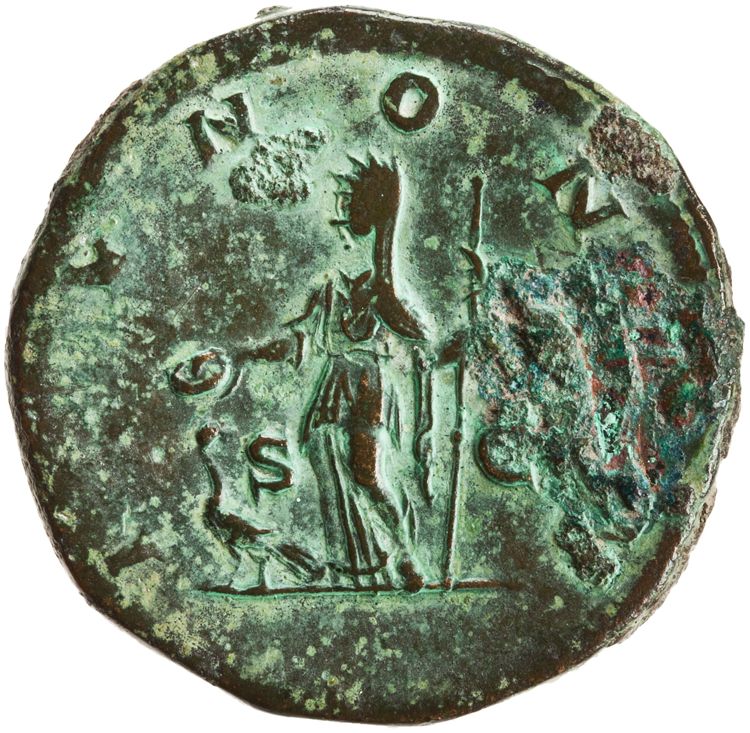 RIC IV Caracalla 585b, реверс, American Numismatic Society (ans)