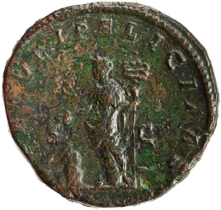 RIC IV Caracalla 590, реверс, American Numismatic Society (ans)