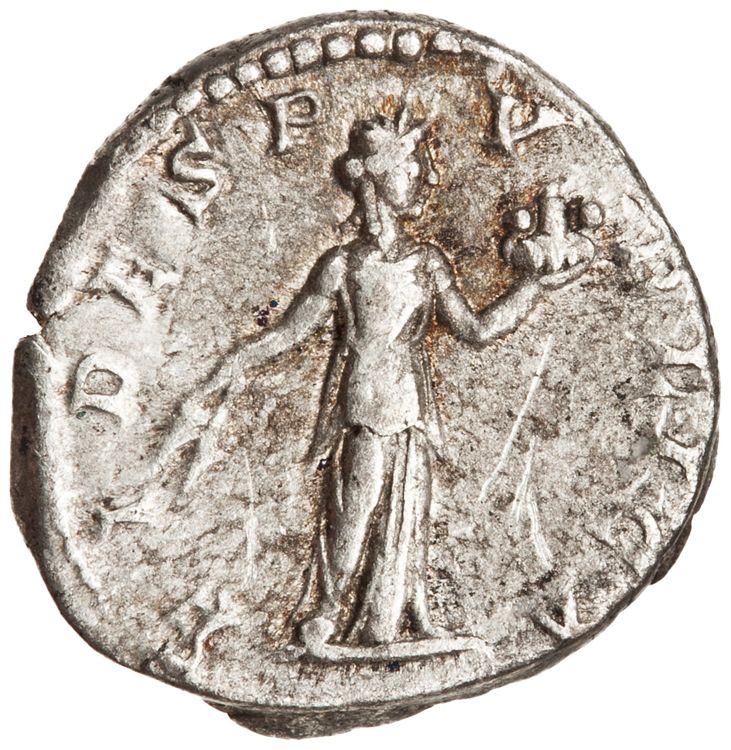 RIC IV Caracalla 24a, реверс, American Numismatic Society (ans)