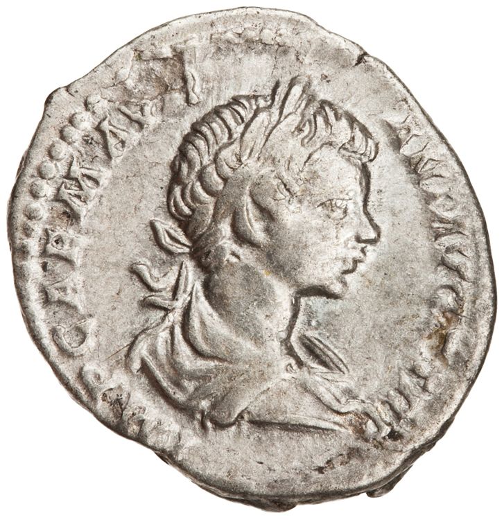 obverse RIC IV Caracalla 25a (denarius)