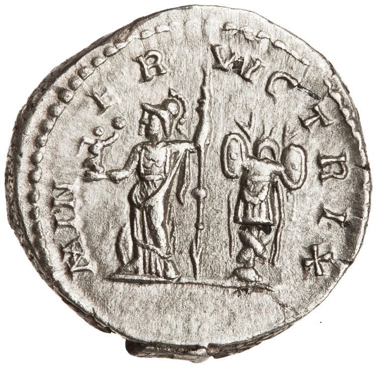 RIC IV Caracalla 25a (denarius), reverse, American Numismatic Society (ans)