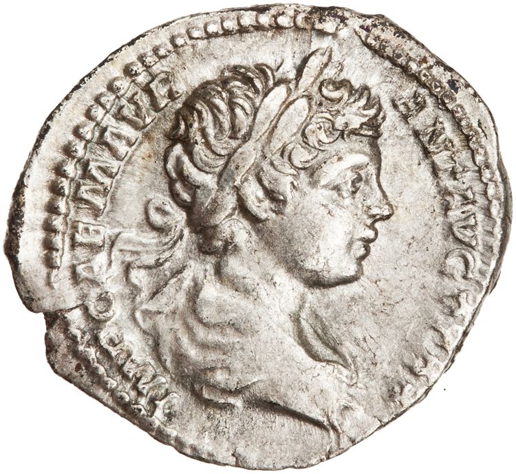RIC IV Caracalla 25a (denarius), obverse, American Numismatic Society (ans)