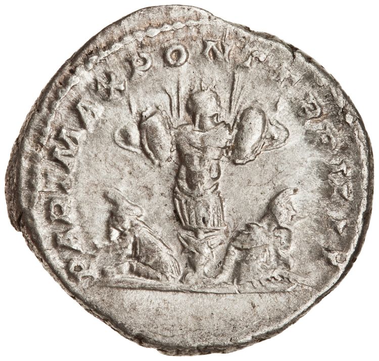 RIC IV Caracalla 54A, реверс, American Numismatic Society (ans)
